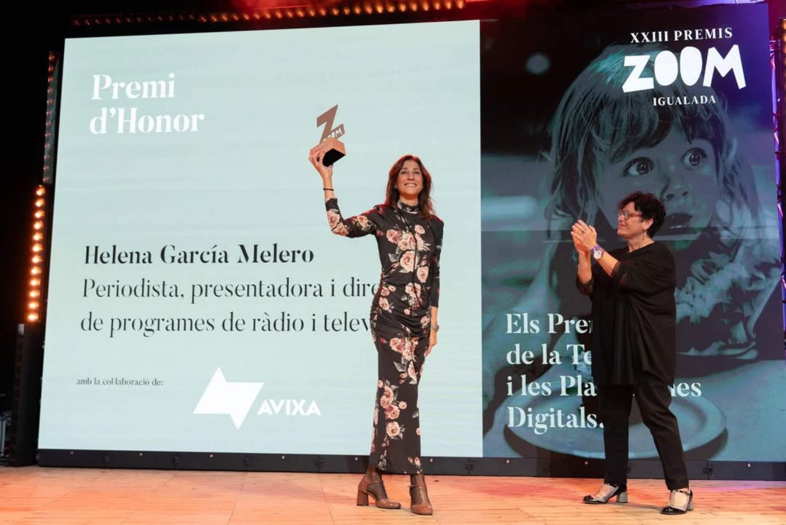 Helena Garcia Melero en los Premios Zoom   Instagram