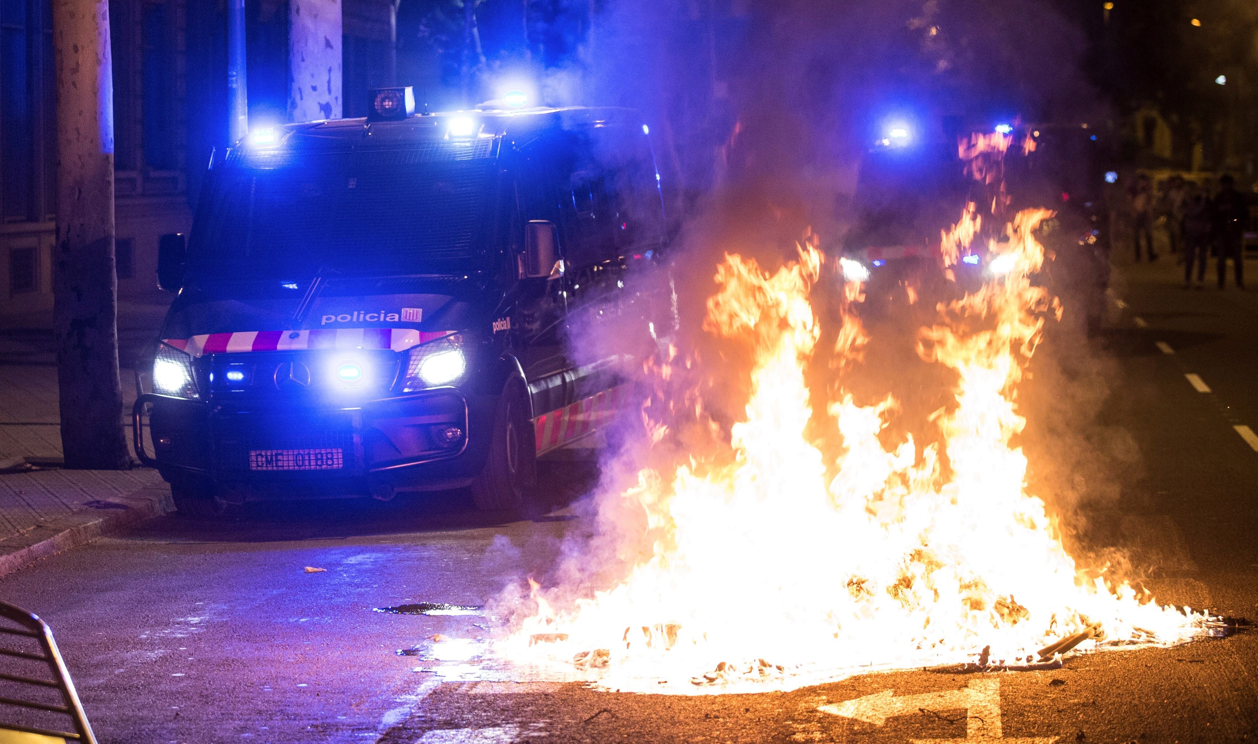 Andreu Martínez, director de la policia: "Hi ha una minoria amb una clara voluntat de confrontació"