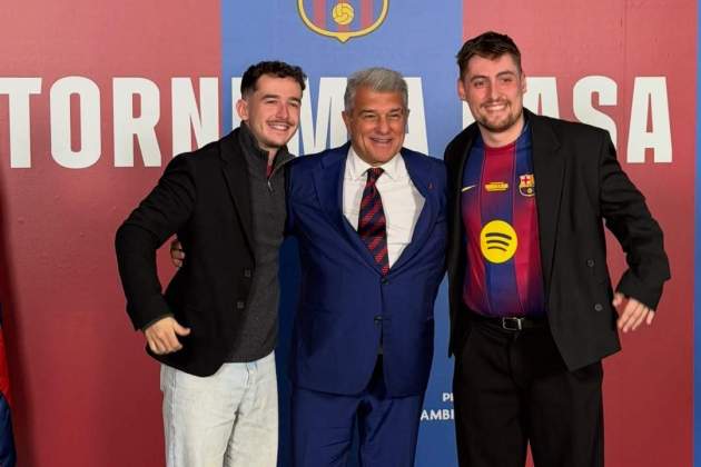 El duet amb Joan Laporta / Instagram
