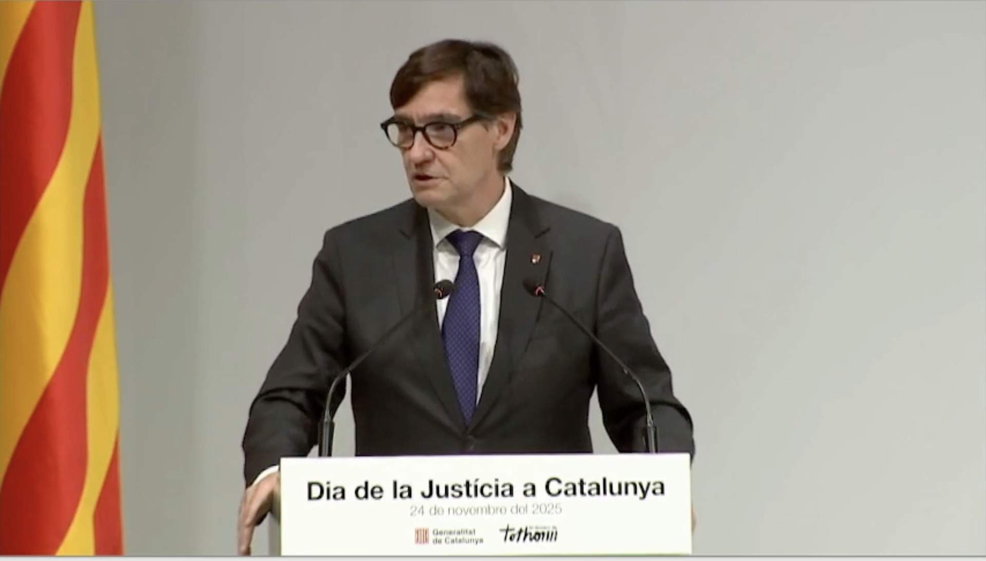 Illa adverteix que els jutges també s'equivoquen, tot i expressar el màxim respecte al poder judicial