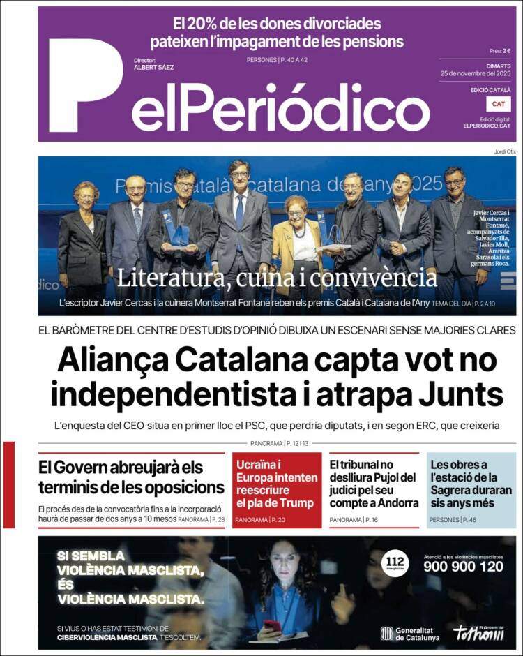 El Periodico, 25 novembre 2025