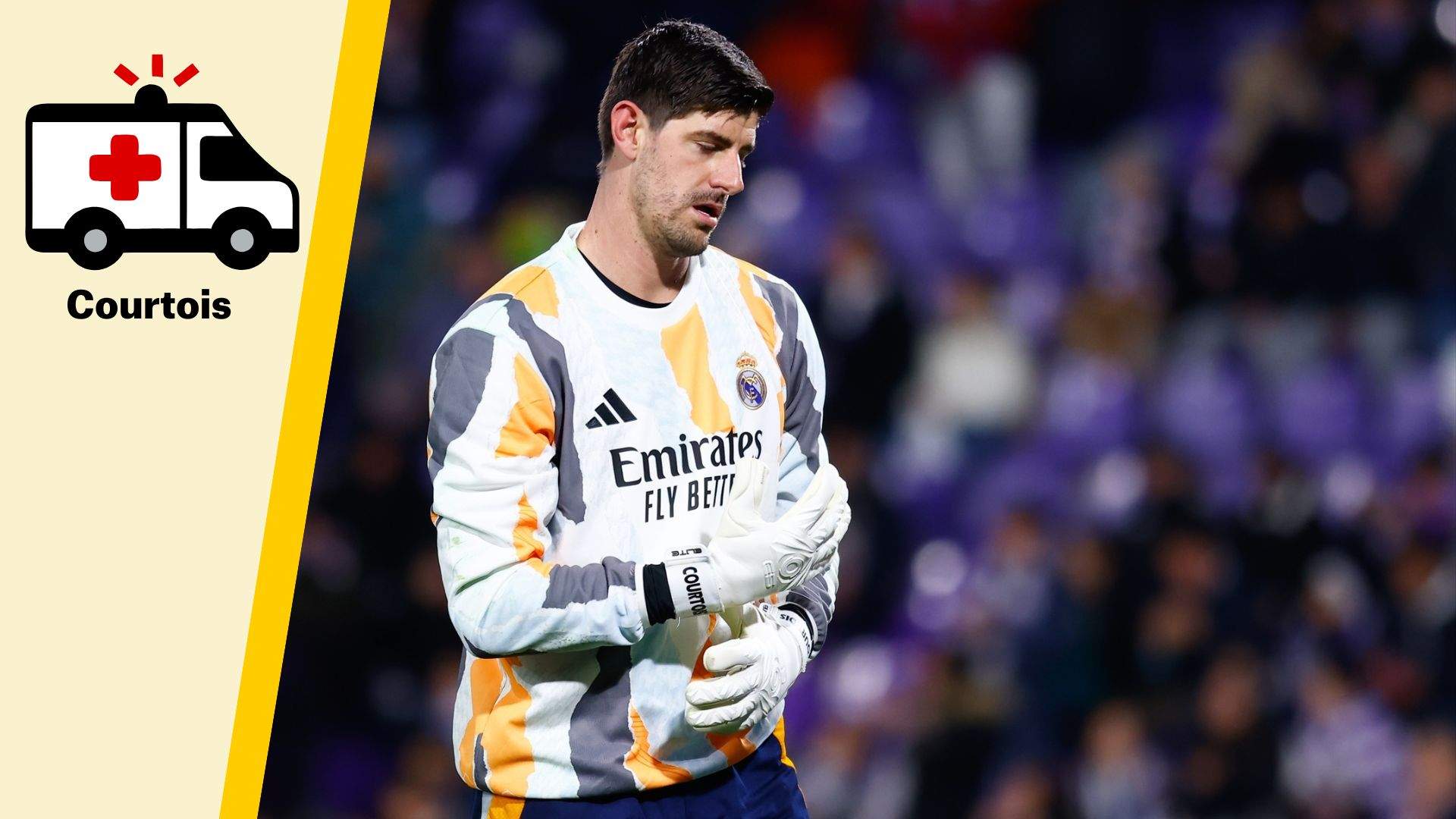 Lesión de Courtois: qué le pasa, qué lesión tiene y cuánto tiempo estará de baja con el Real Madrid