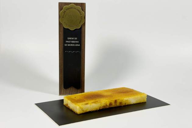 Ganador del Mejor Turrón Artesano de Crema del Estado. / Foto: Gremi de Pastisseria de Barcelona Ganador del Mejor Turrón Artesano de Crema del Estado. / Foto: Gremi de Pastisseria de Barcelona