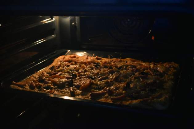 Pizza en horno doméstico / Foto: Unsplash Pizza en horno doméstico / Foto: Unsplash