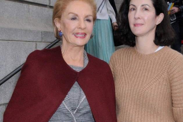 Carolina i Patricia Herrera, àvia i mare de Carolina Carolina i Patricia Herrera, àvia i mare de Carolina