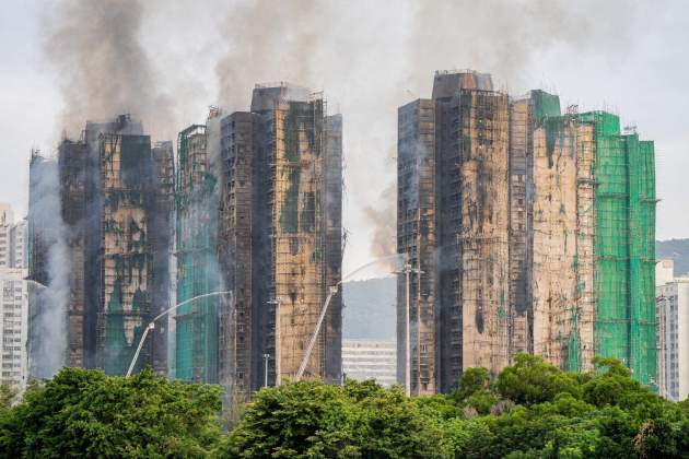 hong kong incendi efe