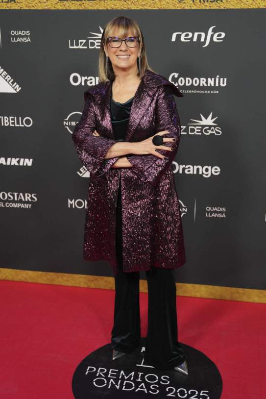 Gemma Nierga, guanyadora del Millor programa de proximitat Ondas 2025 / Gtres Gemma Nierga, guanyadora del Millor programa de proximitat Ondas 2025 / Gtres