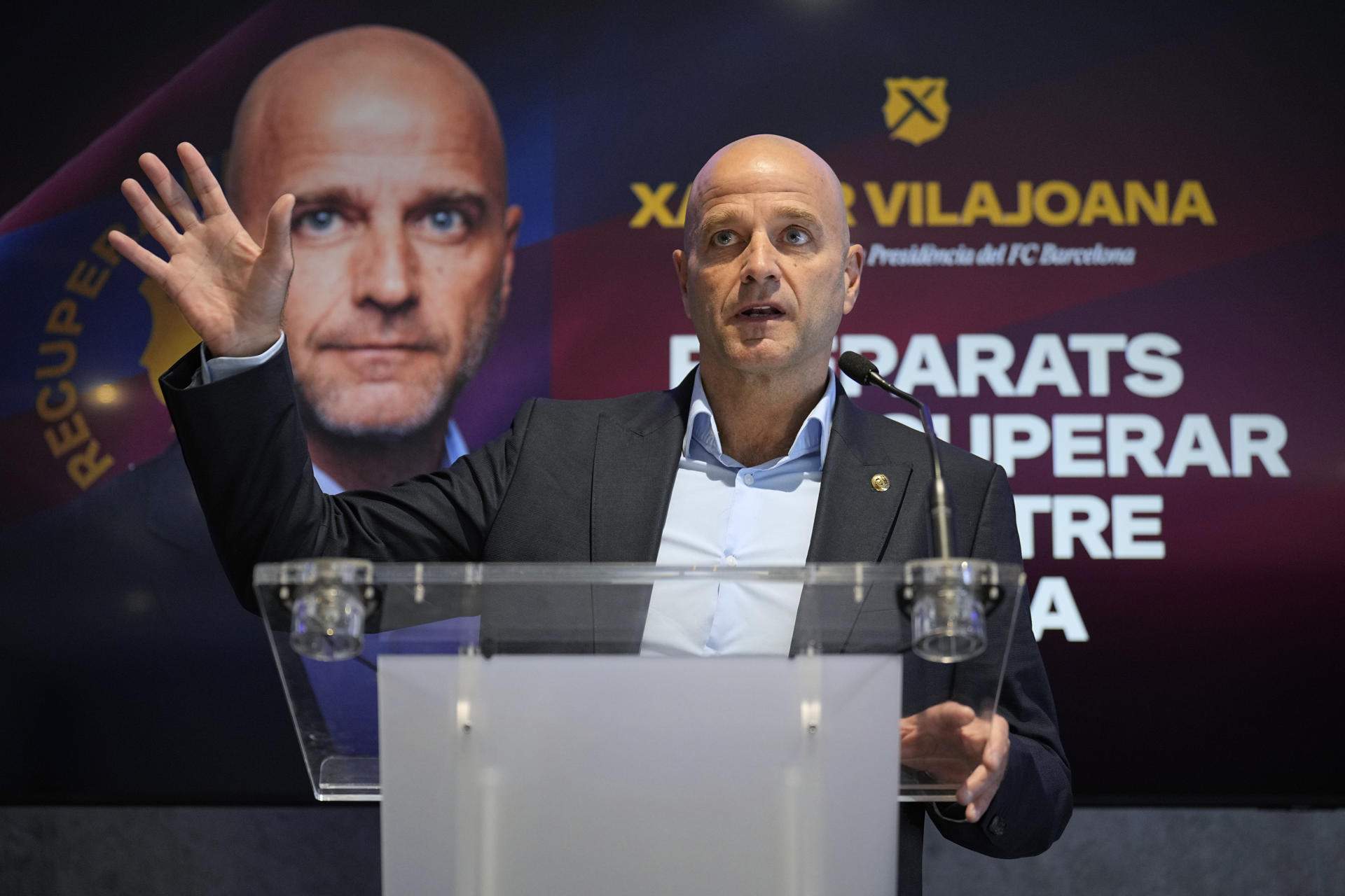 Xavier Vilajoana se suma a la carrera preelectoral del Barça: "La gestió de Laporta és demencial"