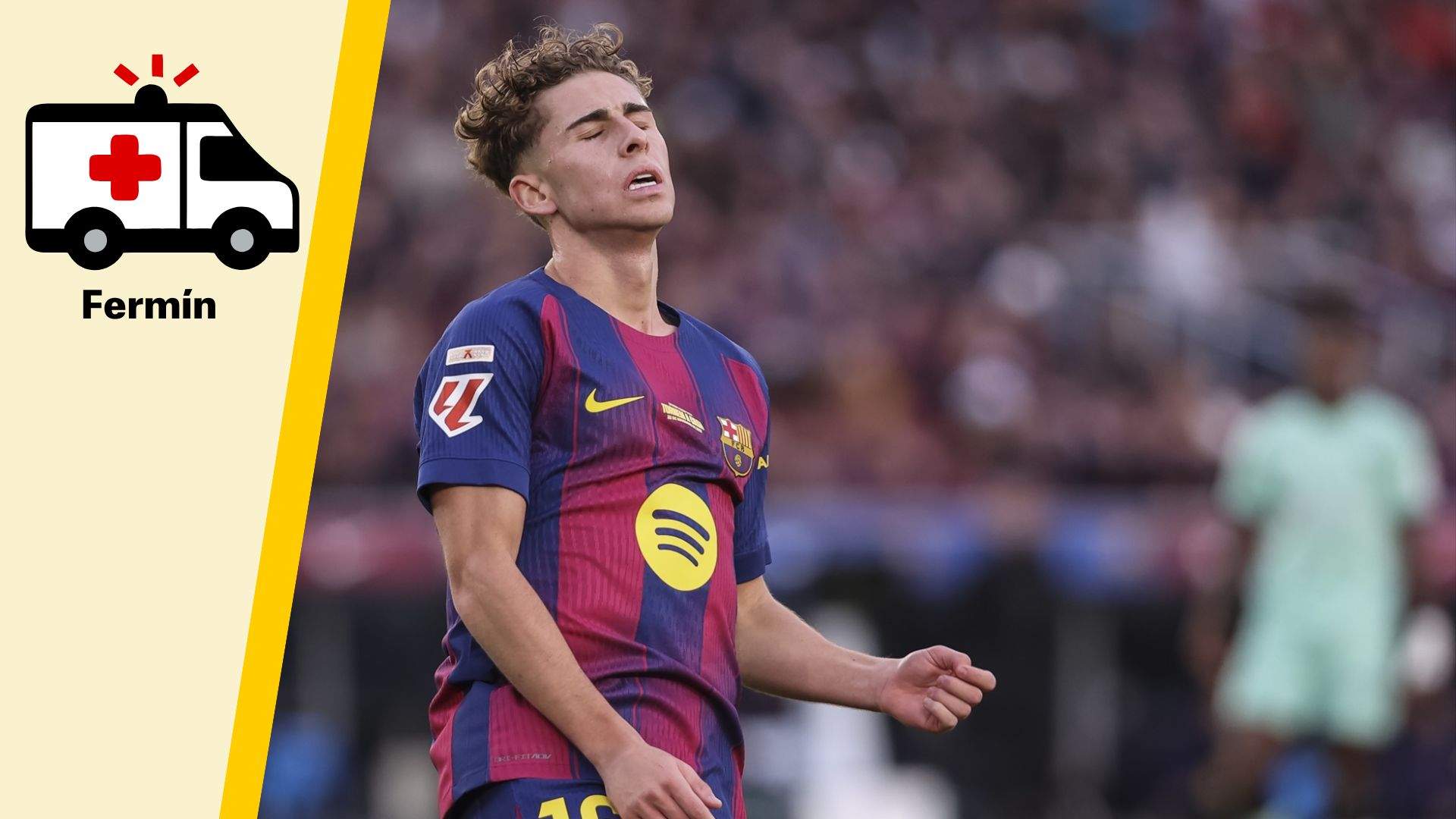 Lesió de Fermín: què li passa, quina lesió té i quant temps estarà de baixa amb el Barça
