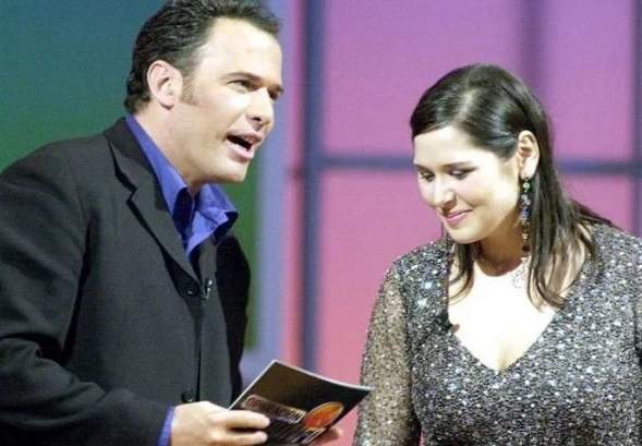 Carlos Lozano y Rosa López en 'Operación Triunfo' TVE Carlos Lozano y Rosa López en 'Operación Triunfo' TVE