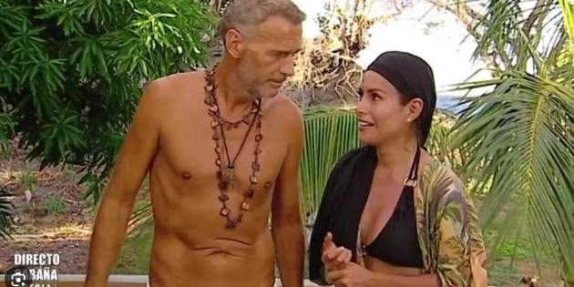 Carlos Lozano y Míriam Saavedra en 'Supervivientes' Telecinco Carlos Lozano y Míriam Saavedra en 'Supervivientes' Telecinco