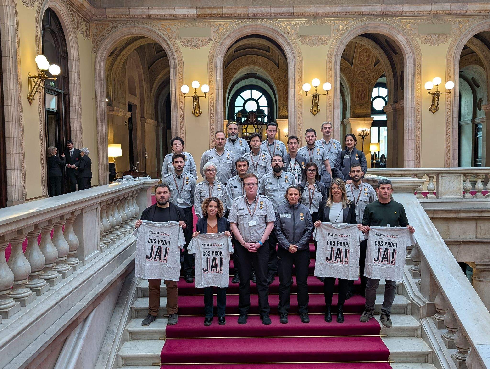 cos protecció civil Parlament cos protecció civil Parlament