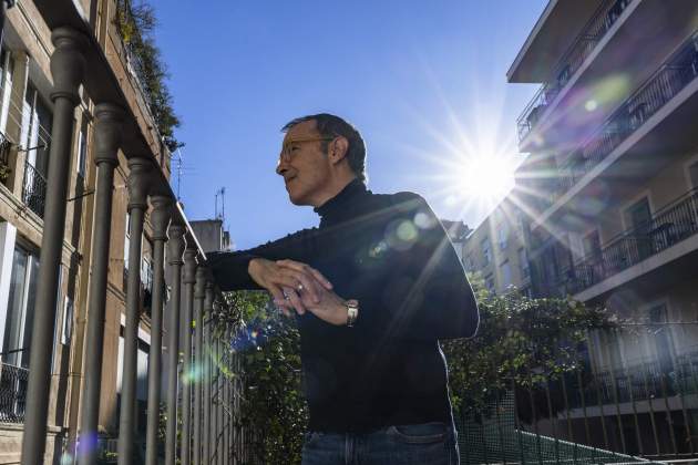 Entrevista politòleg, Oriol Bartomeus / Foto: Carlos Baglietto