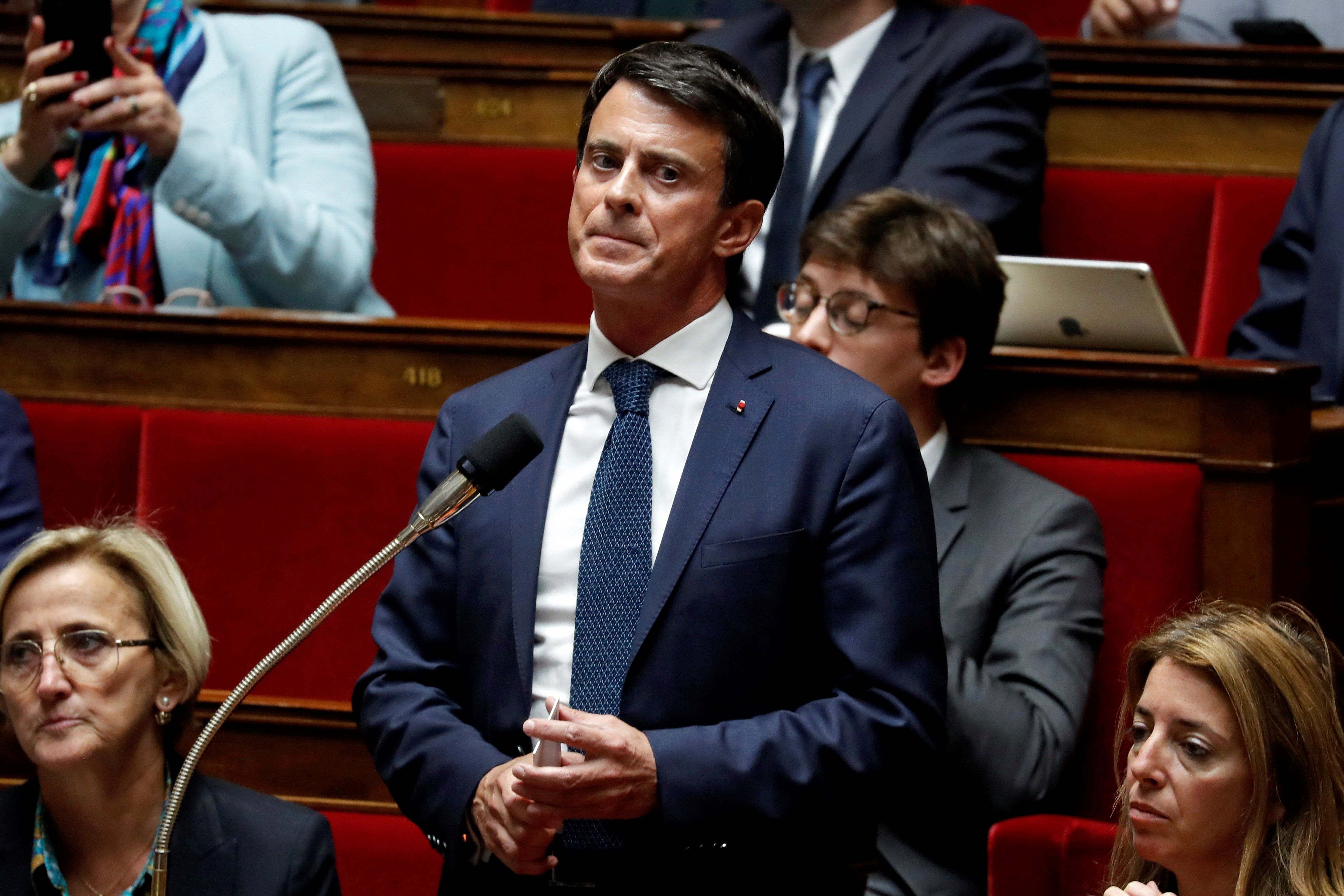 "Good riddance", how the French National Assembly bid Manuel Valls farewell