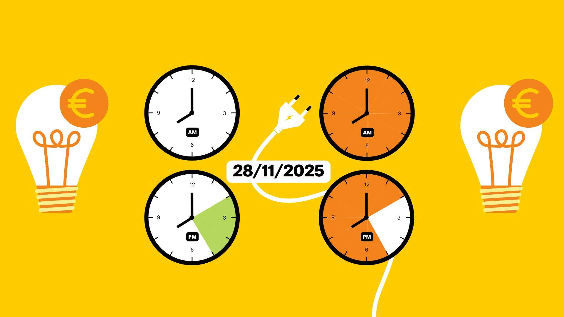 Preu de la llum avui, 28 de novembre de 2025, per hores: quan és més barat posar la rentadora