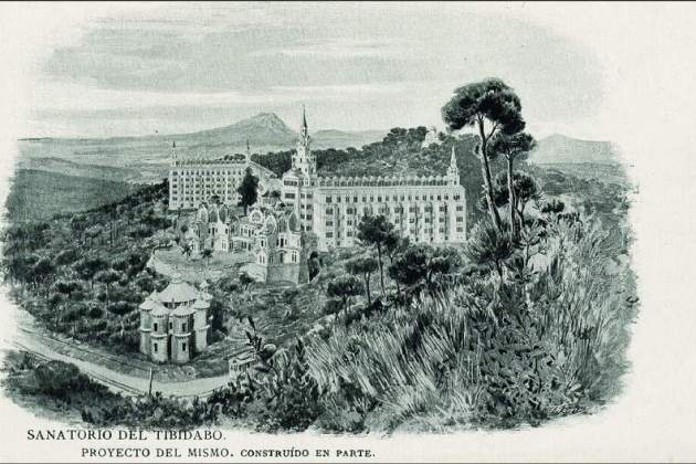 projecte sanatori Arxiu del Col·legi d'Arquitectes de Catalunya