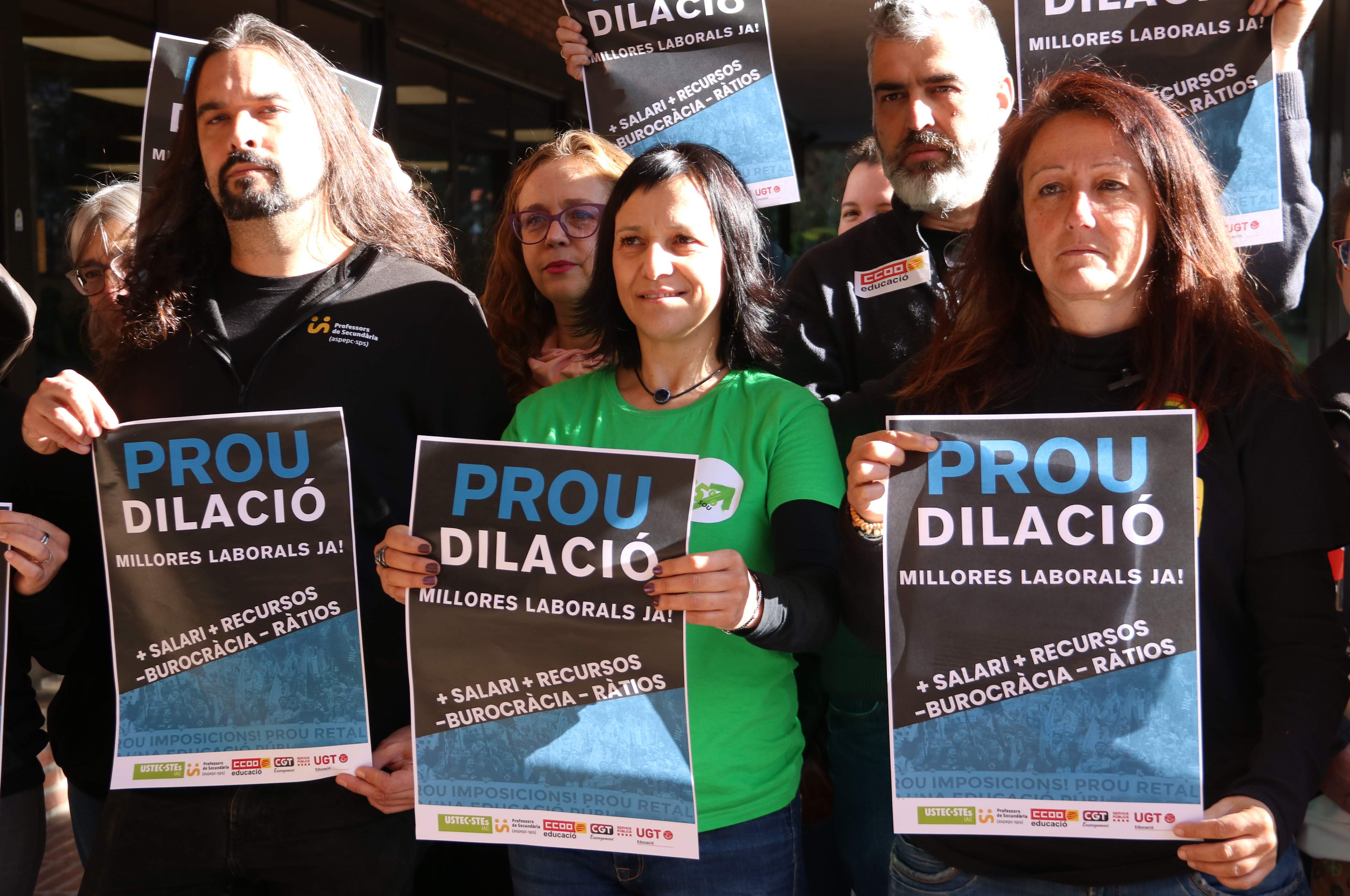 Choque entre profesores y Govern por el calendario de negociaciones de las condiciones laborales