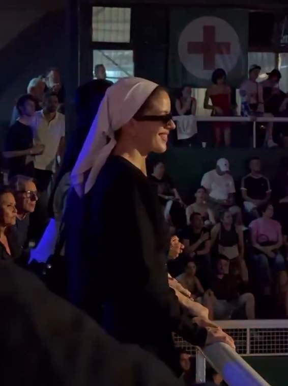 Rosalía a l'espectacle Cindy Cats a l'Argentina / X Rosalía a l'espectacle Cindy Cats a l'Argentina / X