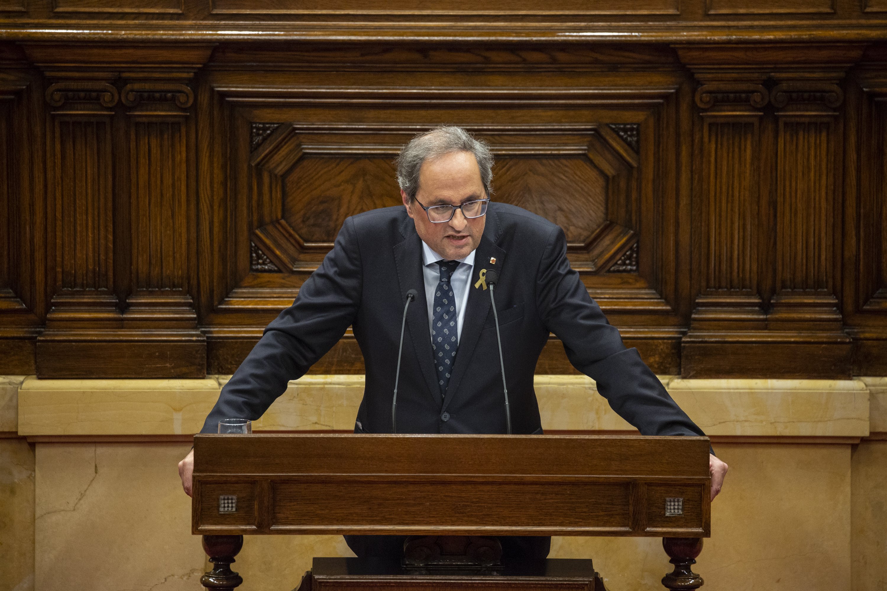 Documento: El discurso íntegro de Torra en el debate del Parlament