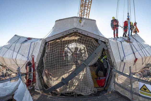 segon braç torre jesus 1 foto sagrada familia segon braç torre jesus 1 foto sagrada familia
