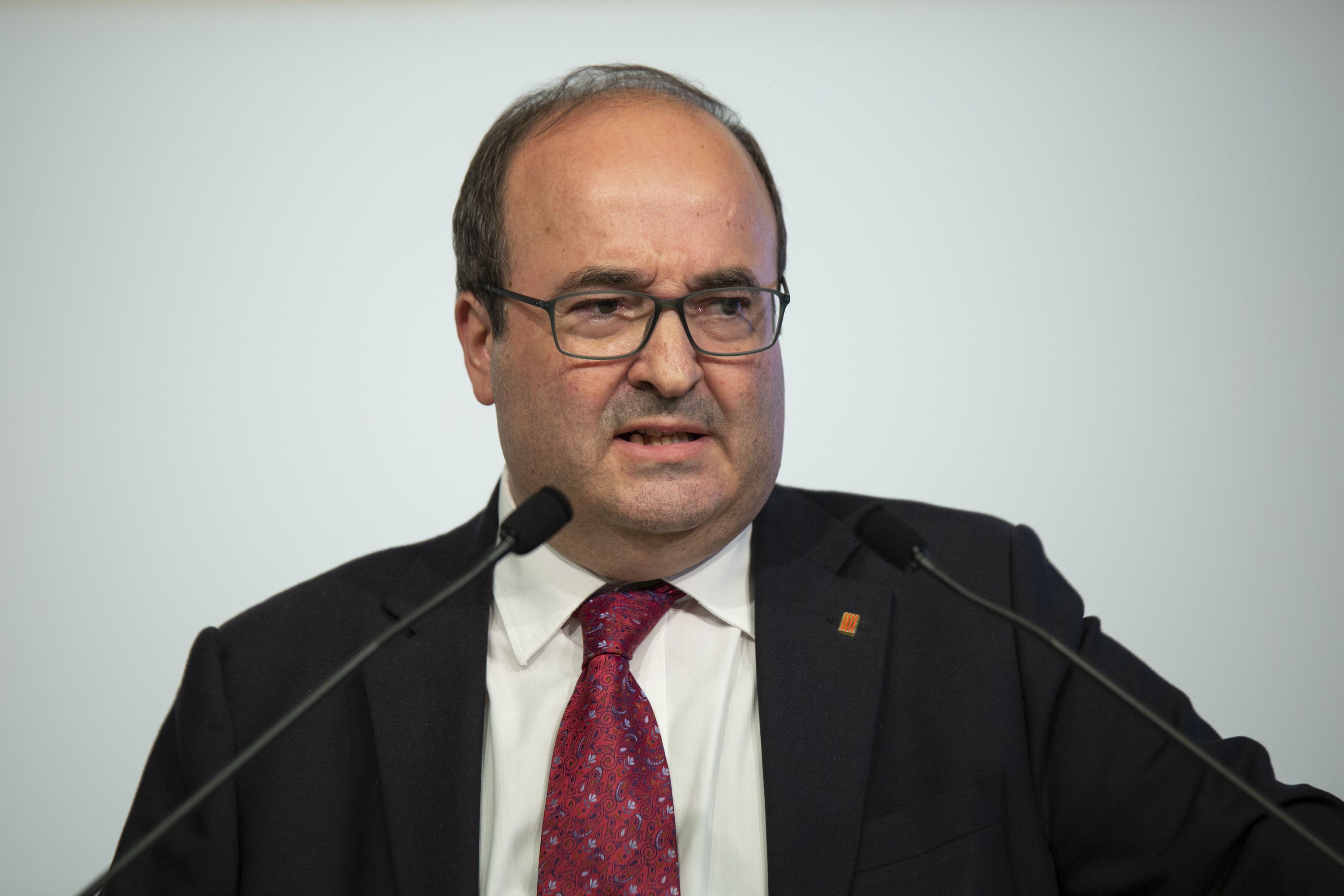 Iceta: “No hi haurà referèndum autoritzat, no sé per què esperar a novembre”