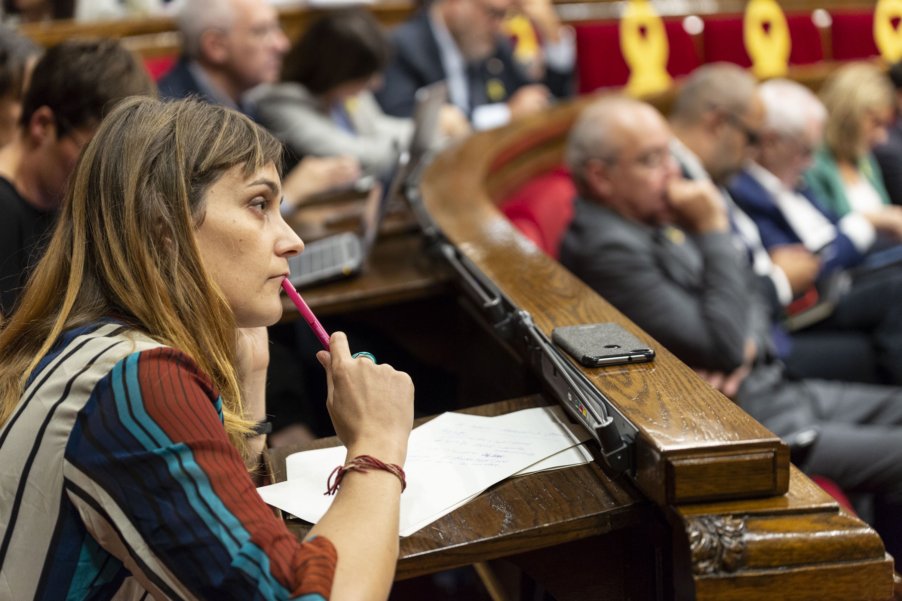 Los comuns reprochan a Aragonès que aún no los haya convocado para los presupuestos