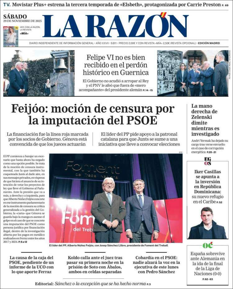 'La Razón' 29