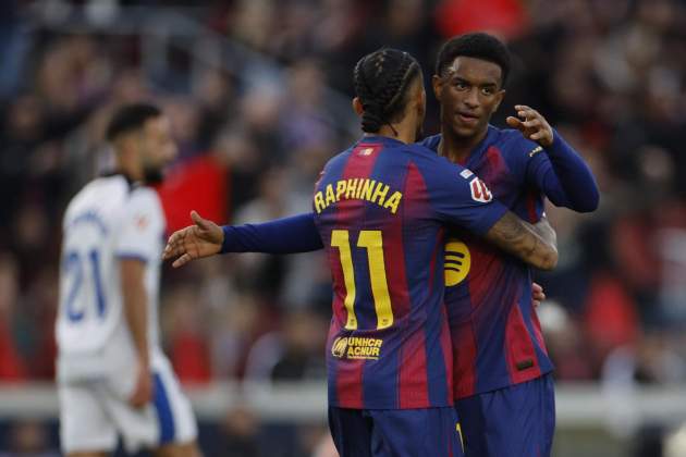 Barça Alavés Raphinha Balde EFE