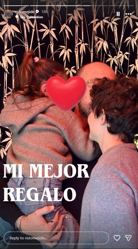 Risto Mejide celebrando su aniversario con Julio y Roma, sus hijos   Instagram