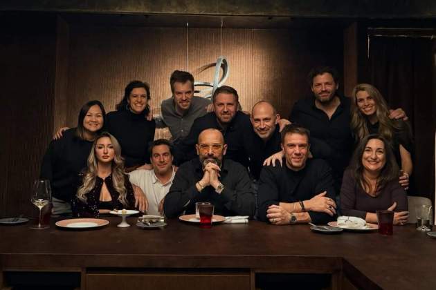 La cena de aniversario de Risto Mejide / Instagram