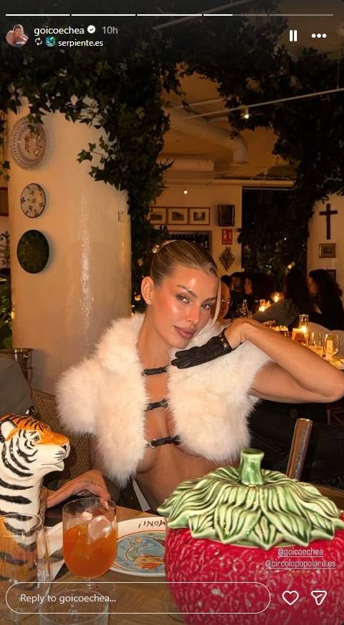 Goicoechea en la cena de su cumpleaños Instagram (1) Goicoechea en la cena de su cumpleaños Instagram (1)