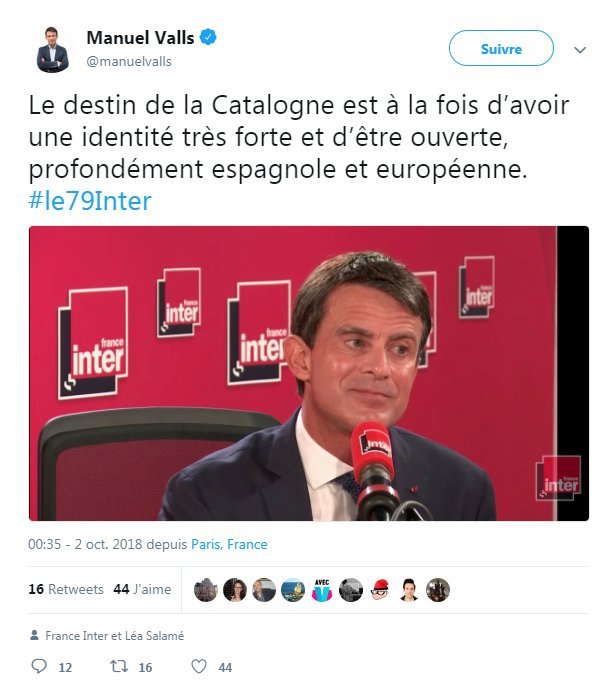 Manuel Valls Tuit 2