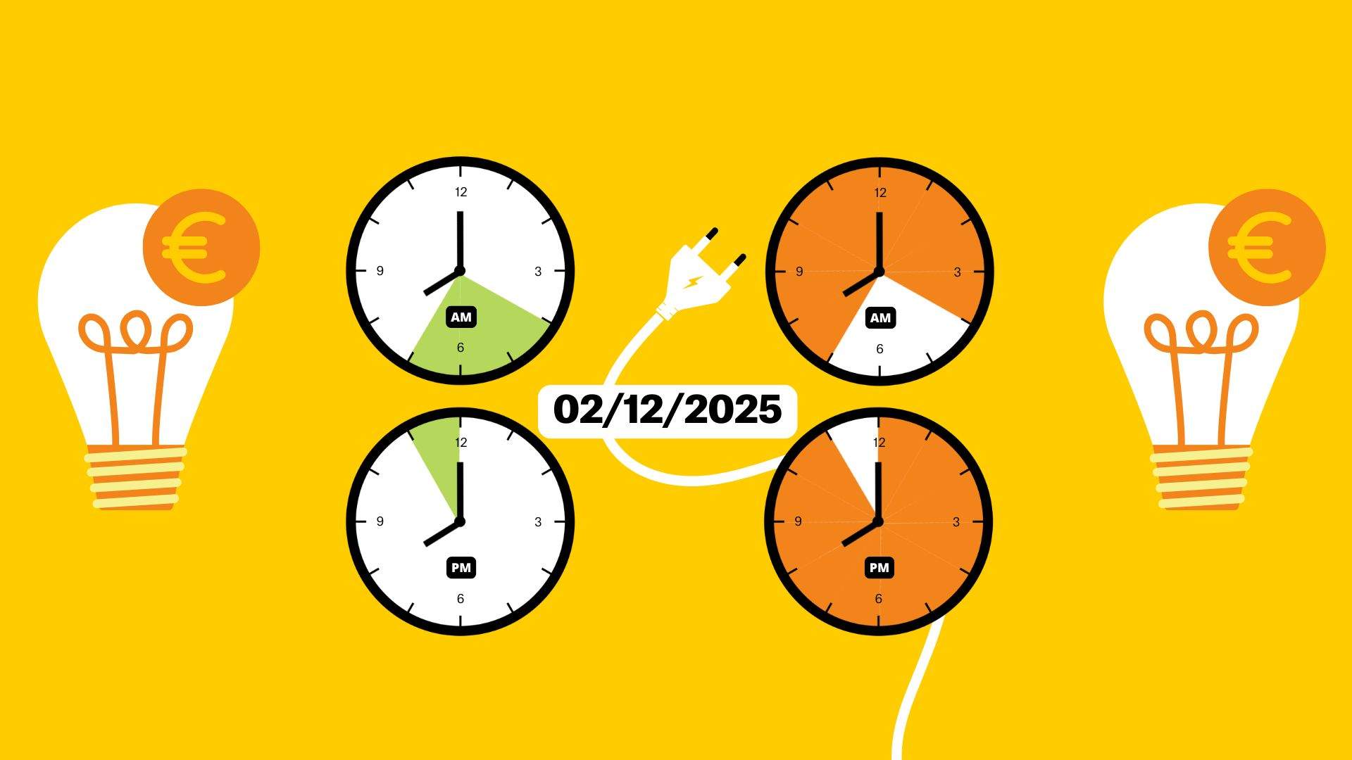 Precio de la luz hoy, 2 de diciembre de 2025, por horas: ¿cuándo es más barato poner la lavadora?