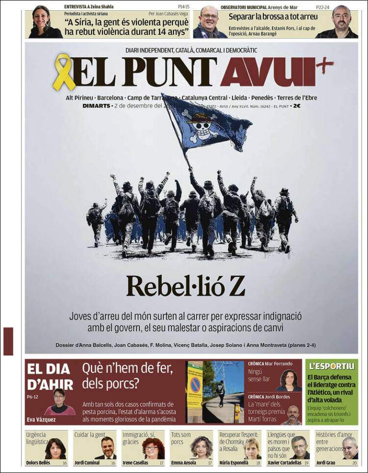 El Punt Avui, 2 desembre 2025 El Punt Avui, 2 desembre 2025