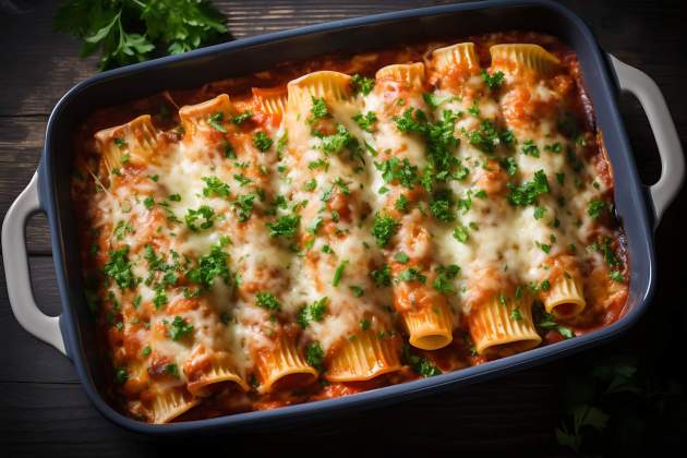Existen muchos tipos de canelones / Foto: Freepik Existen muchos tipos de canelones / Foto: Freepik