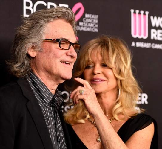 Kurt Russell y Goldie Hawn, toda la vida juntos
