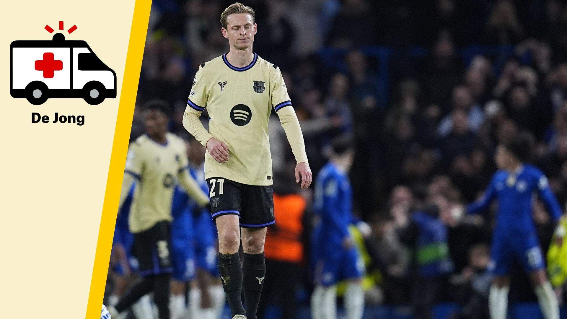 Baja de Frenkie de Jong: qué le pasa y cuánto tiempo estará ausente con el Barça