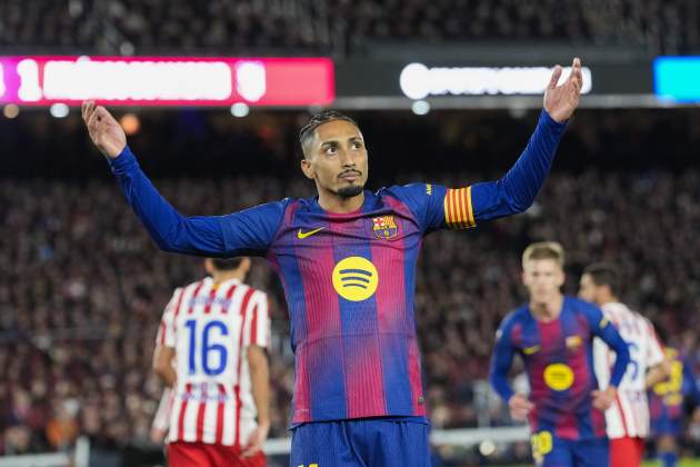 Raphinha Barça Atlético EFE Raphinha Barça Atlético EFE