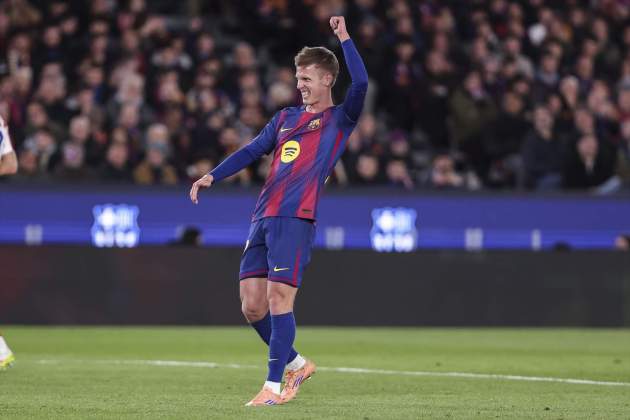EuropaPress 7144069 dani olmo of fc barcelona gestures during the spanish league liga ea sports EuropaPress 7144069 dani olmo of fc barcelona gestures during the spanish league liga ea sports