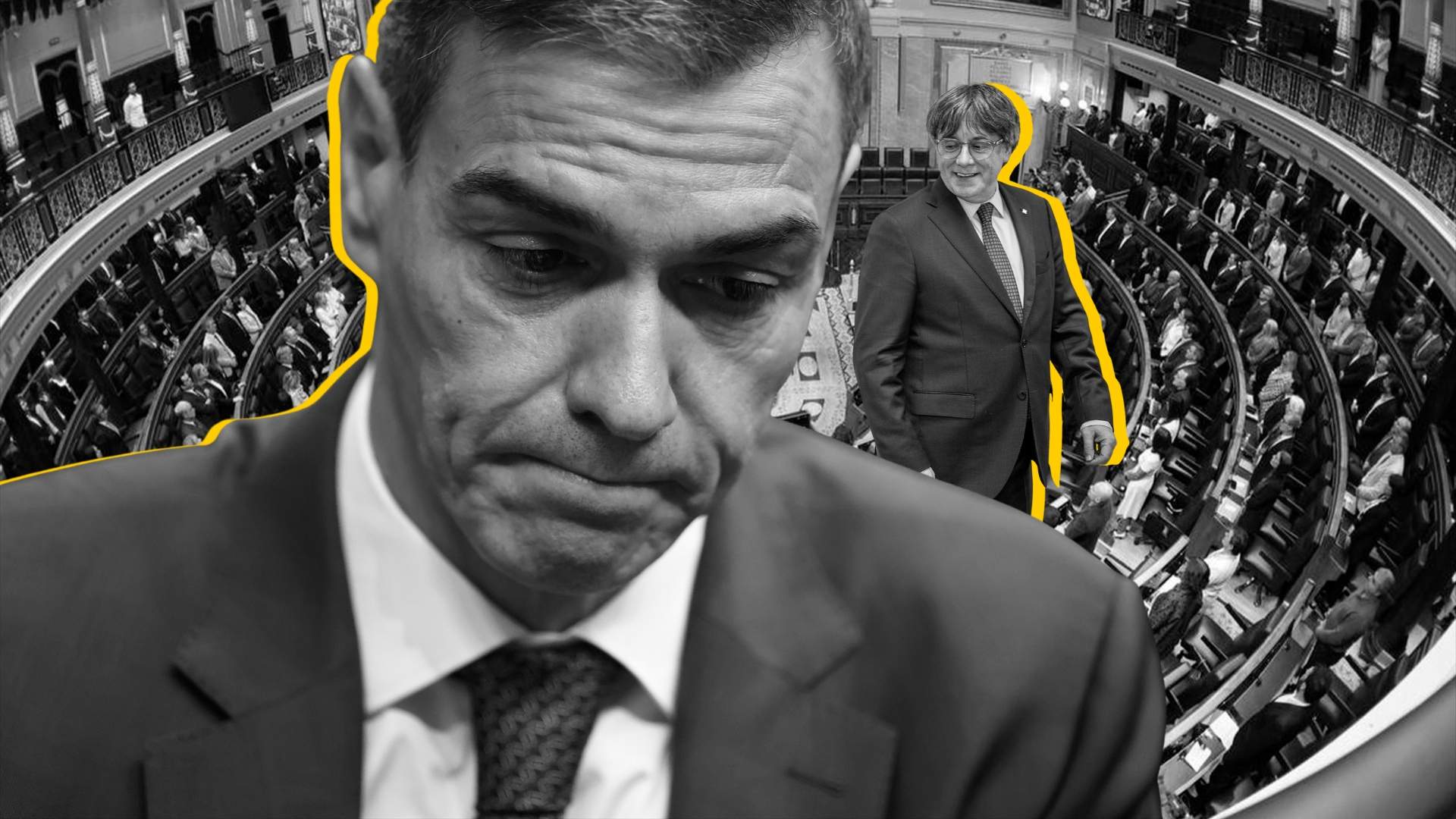 Sánchez s'arrossega per Puigdemont a les portades