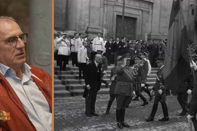 Quimi Portet parlant de la visita a Vic de Franco a 'L'any que vas néixer' 2Cat.2