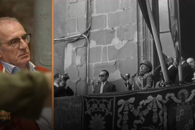 Quimi Portet y Mercè Arànega comentando la visita de Franco a Vic en 'L'any que vas néixer'2