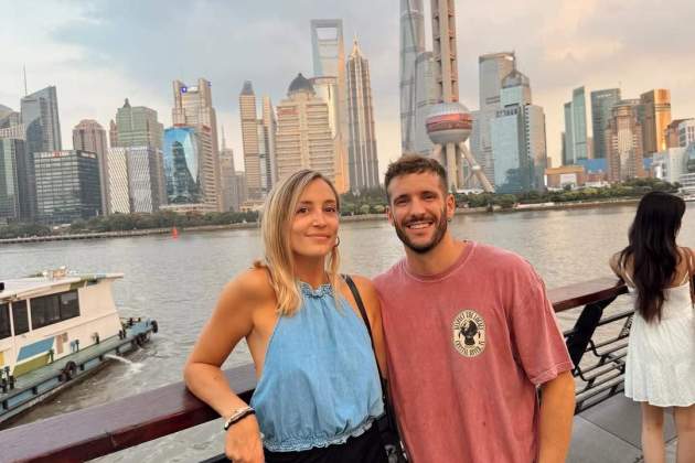 Núria Casas i l'Arnau, el seu marit / Instagram