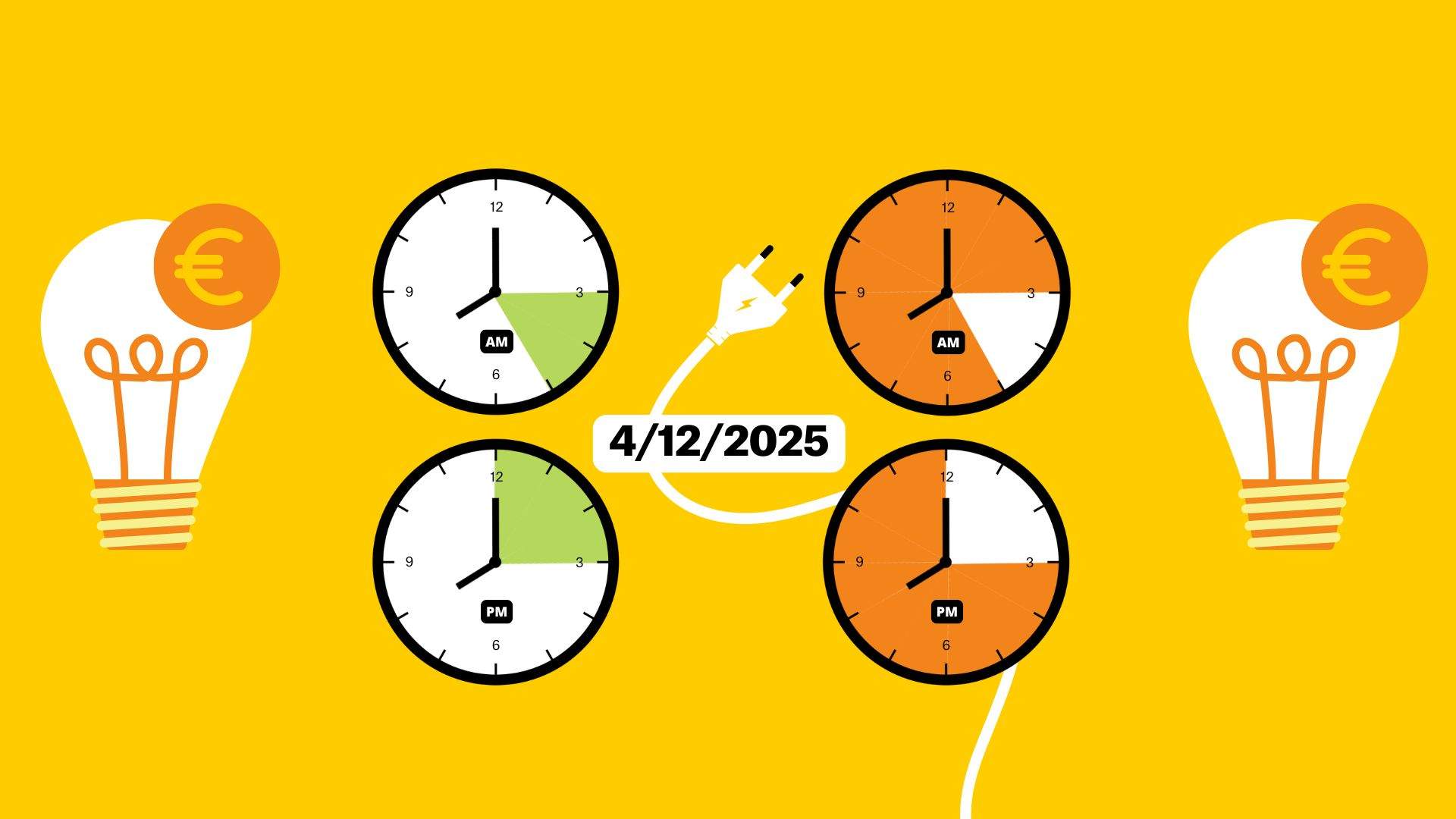 Precio de la luz de hoy, jueves 4 de diciembre, por horas: ¿cuándo es más barato poner la lavadora?