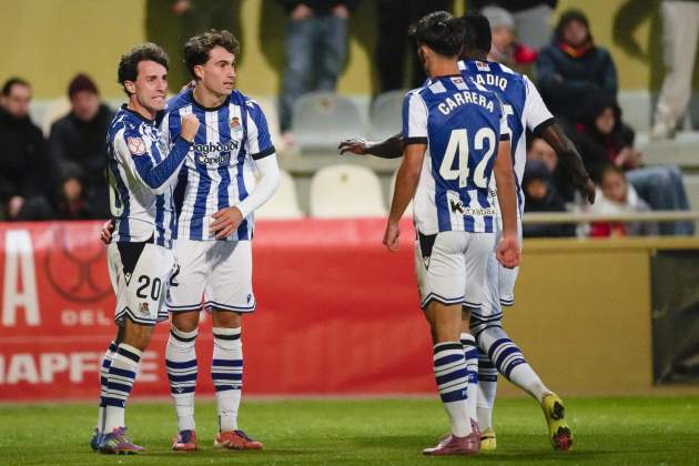 Gol Reial Societat Reus / Foto: EFE