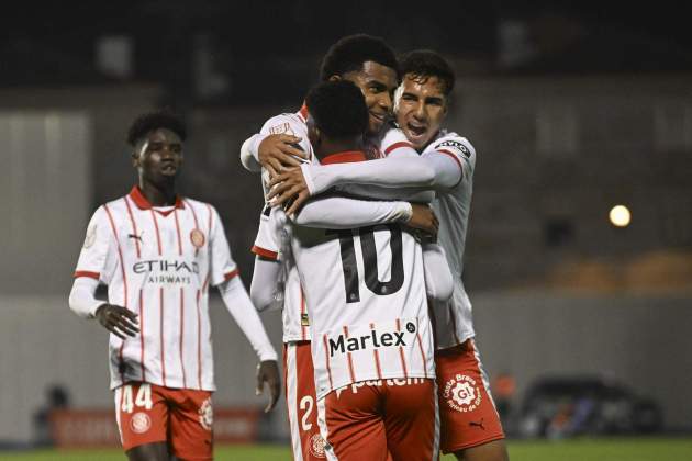 Gol Girona Ourense / Foto: EFE