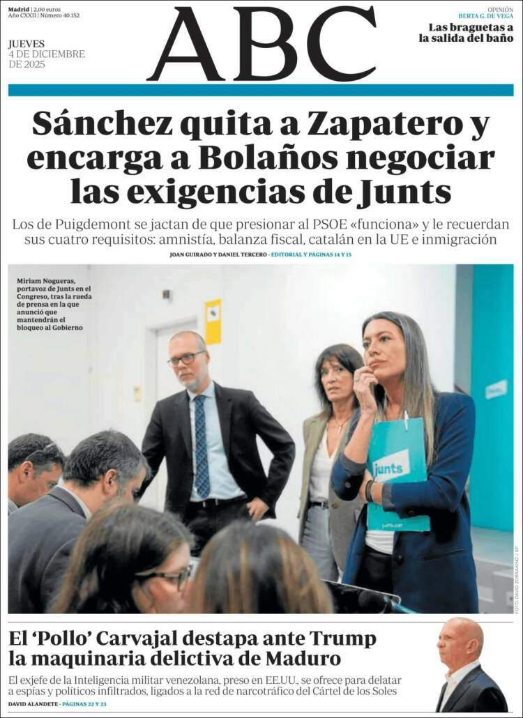 ABC, 4 desembre 2025 ABC, 4 desembre 2025