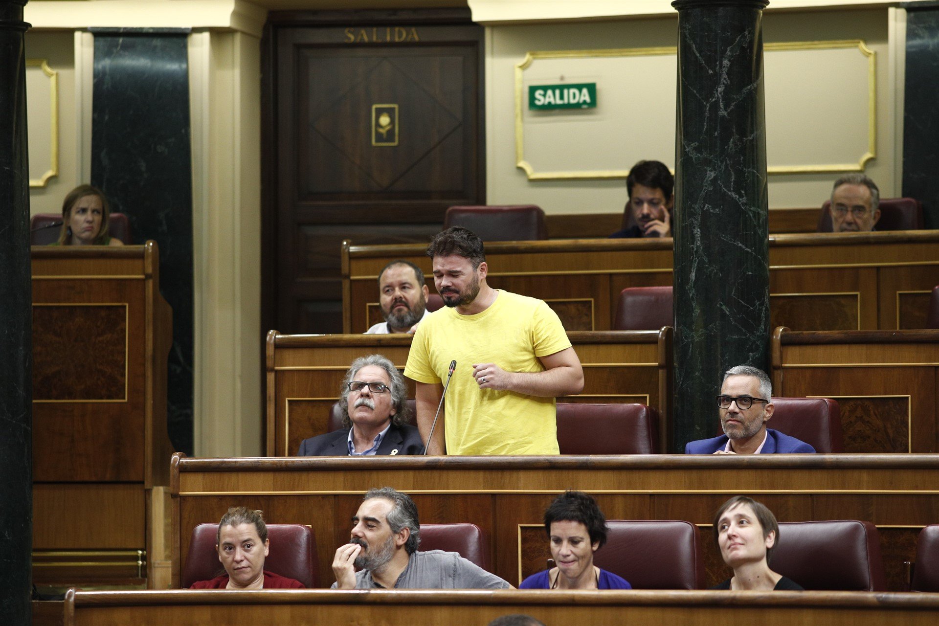 El reproche de Gabriel Rufián a las televisiones españolas