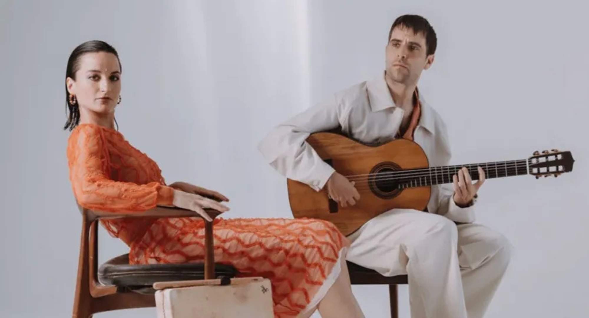 Judit Neddermann y Pau Figueres en concierto