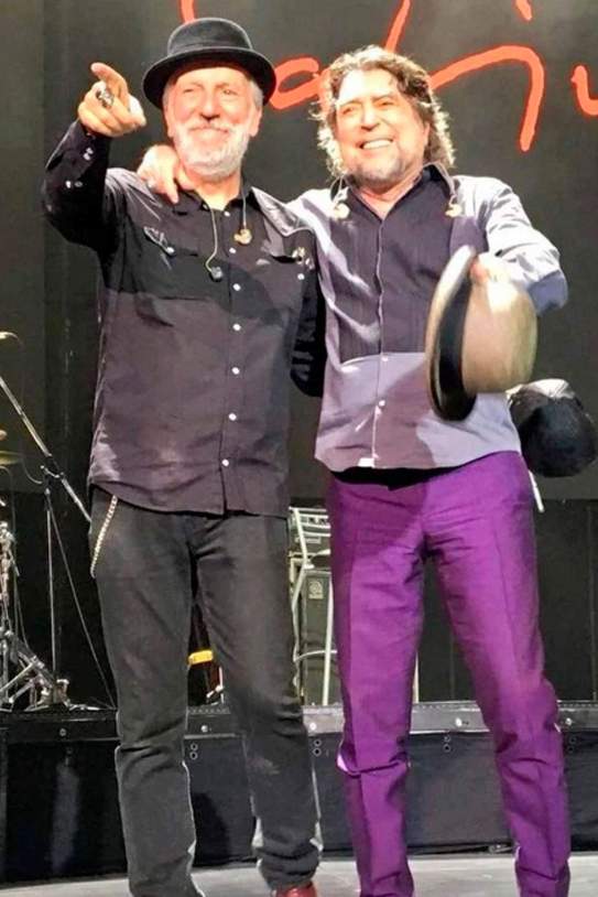 Pancho Varona y Joaquín Sabina Instagram